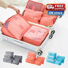 6pcs Travel Packing Cubes Set