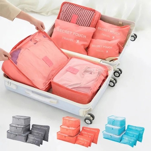 6pcs travel packing - travel, cubes