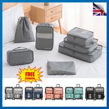UK 7pcs Packing Cubes Luggage