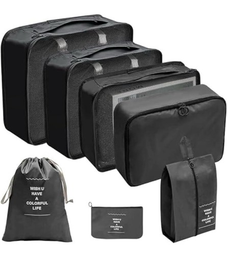 Piece packing cubes - 7-piece,