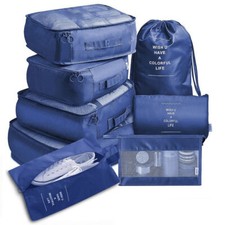 8Pcs/Set Packing Cubes Luggage
