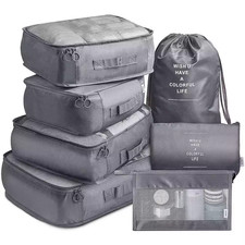 7Pcs Travel Packing Cubes Set