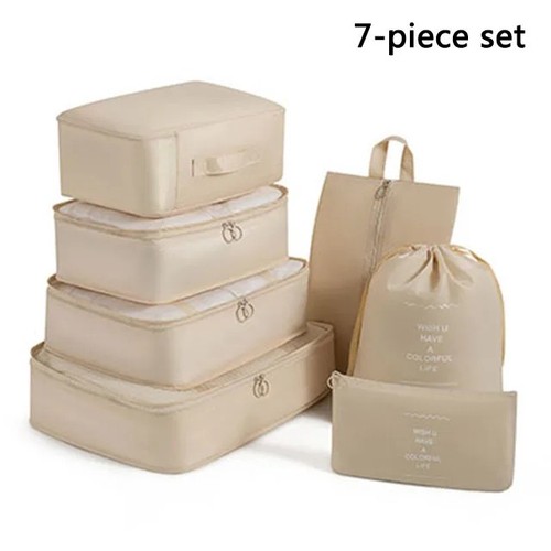 7pcs compression packing cubes - 7pcs,