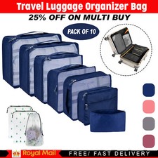 10Pcs Packing Cubes Luggage