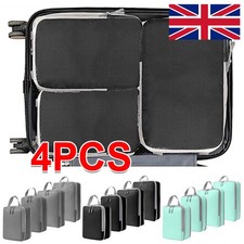 4pcs Travel Compression Bags